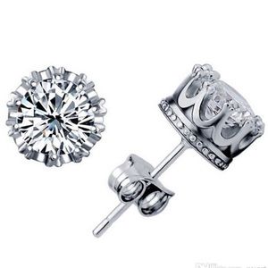 ⭐️ Silver Crown Stud Earrings ⭐️ 2 for 15